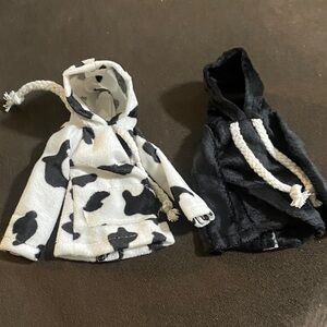 Chic Doll Outfit Set - Black and White